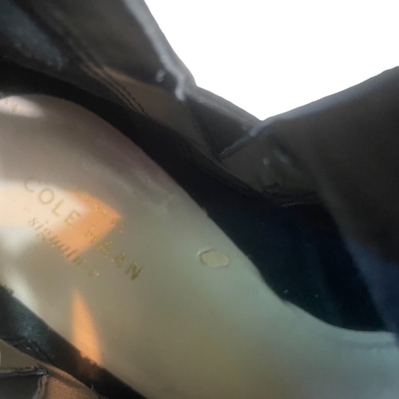 Cole Haan 8 B NEW Grand OS Signature Chelsea Black Booties Slip‎ On - Picture 11 of 11